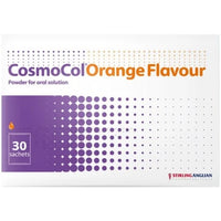 Cosmocol Orange Flavour Sachets (Pack of 30) - Effective Laxative
