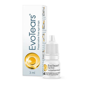 EvoTears 3ml Preservative Free Eye Drops
