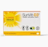 4,000IU (100ug) D3 High Strength Daily Tablets for Adults