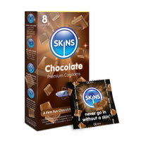 Skins Condoms Chocolate 8 Pack skins Skins Condoms Chocolate 8 Pack