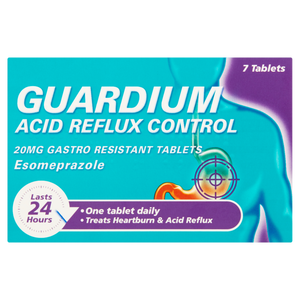 Guardium Esomeprazole Acid Reflux Control - 7 Tablets