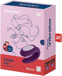 Satisfyer double joy con app purple toys Stimulators For Clit