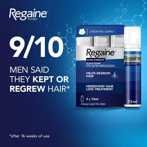 Regaine For Men Extra Strength - 3 Months' Supply