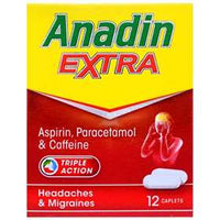 Anadin Extra Caplets 12s