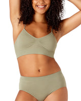 Bare Essentials Padded Wirefree Bra – Pistachio | Eco-Friendly Everyday Comfort