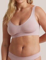 Bare Essentials Shaper Bra - Lilac Taupe