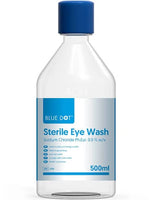 Blue Dot 500ml Sterile Eye Wash Solution