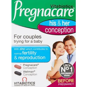 Vitabiotics Pregnacare His & Her Conception