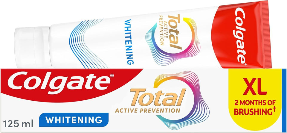 Colgate Total Whitening Fluoride Toothpaste 125ml