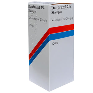 Dandrazol 2% (Ketoconazole) Anti-Dandruff Shampoo 120ml