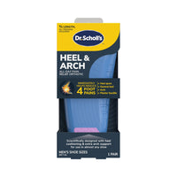 Dr Scholl Heel & Arch Insoles – Men’s | 1 Pair