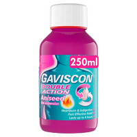 Gaviscon Double Action Liquid Aniseed 250ml