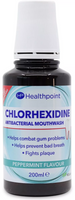 Healthpoint Chlorhexidine Antibacterial Peppermint Mouthwash with Fluoride 200ml