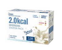 Aymes Shake sample pack 3 x200ml bottles