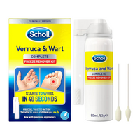 Scholl Verruca and Wart Complete Freeze Remover Treatment 80ml