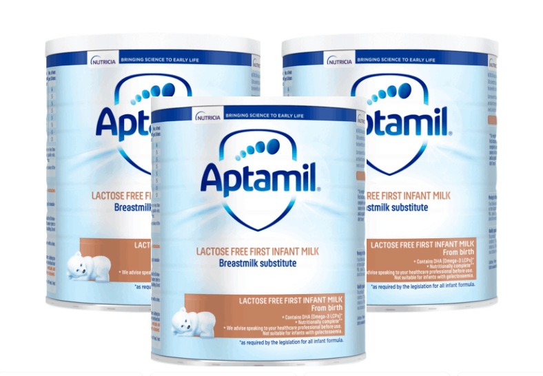 Aptamil Lactose Free Baby Milk Formula from Birth 400g (Tripple Pack