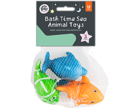 Bath Time Sea Animal Toys 3 Pack