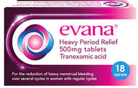 Evana Heavy Period Relief - 18 Tablets