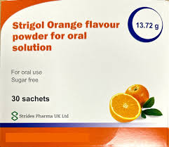 Strigol Orange flavour Oral solution – 30 Sachets