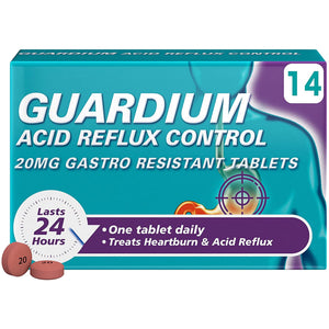 buy Guardium Esomeprazole Acid Reflux Control - 14 Tablets