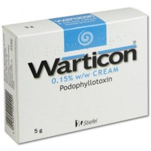 Warticon Cream 0.15%w/w - Intimate Warts Solution & Cream