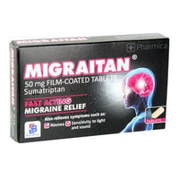 Migraitan Tablets – 12 Tablets for Effective Migraine Symptom Relief