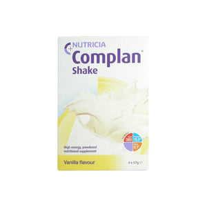 Nutricia Complan Shake Sachets Vanilla Flavour 4x 57g