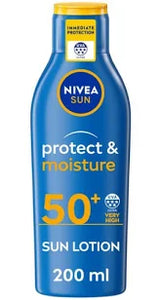 Nivea Sun Protect & Moisture Sun Lotion SPF 50+ 200ml
