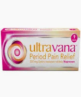 Ultravana Period Pain Relief - 9 Tablets
