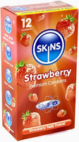 Skins Condoms Strawberry 12 Pack