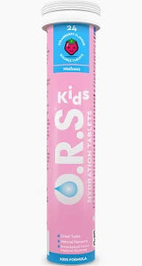 O.R.S Kids Hydration Soluble Tablets Strawberry – 24 Tablets