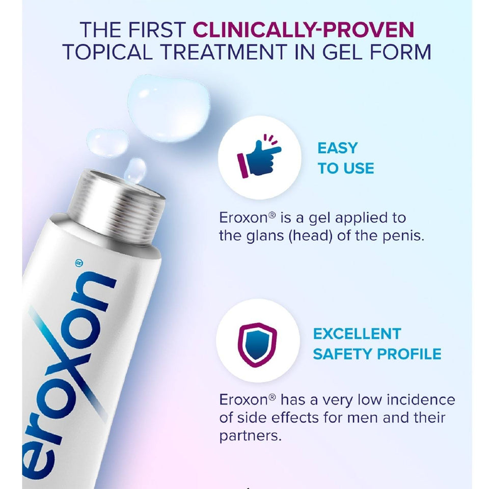 Eroxon Stimgel Erectile Treatment Gel Tubes - 4 Pack