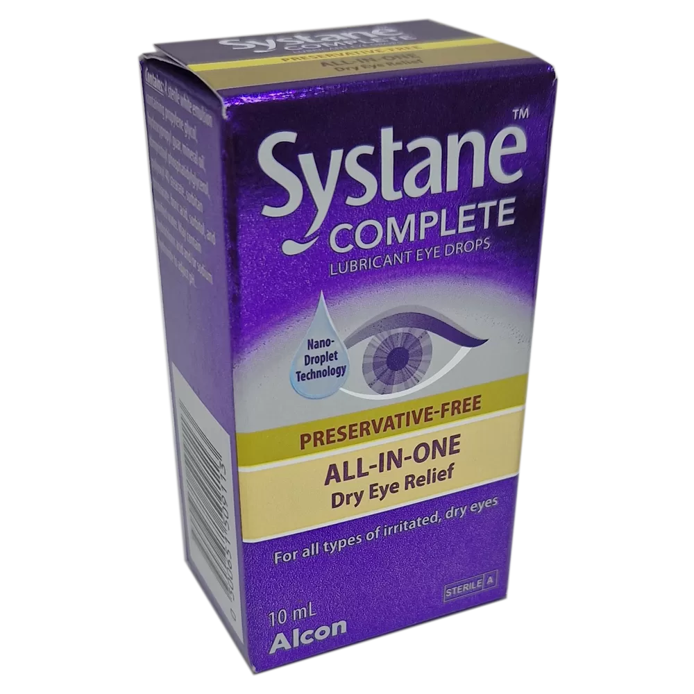 Systane Complete Eye Drops 10ml Preservative Free Systane Complete Eye Drops 10ml Preservative Free
