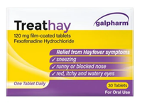 Treathay 120mg Fexofenadine Tablets Pack of 30