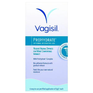  Vagisil Internal ProHydrate Gel For Vaginal Dryness - 6 x 5g
