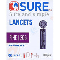 4Sure Single Use Lancets.