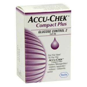 Accu-Chek Compact Plus Glucose Control 2 Solution 1x4ml