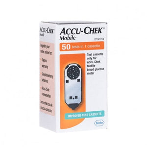 Accu-Chek Mobile Diabetes Test Strip Cassette – 50 Tests.