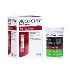 Accu-Chek Performa Diabetes Blood Glucose Test Strip.