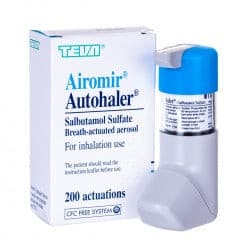 Airomir Inhaler & Autohaler.