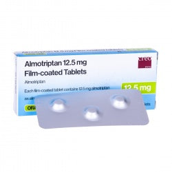 Almotriptan 12.5mg tablets.