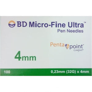 BD Micro-Fine Ultra Pen Needles 4mm