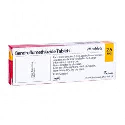 Bendroflumethiazide for Edema