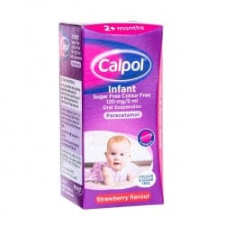 Calpol Infant Sugar Free Colour Free