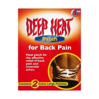 Deep Heat Patch For Back Pain 2s.