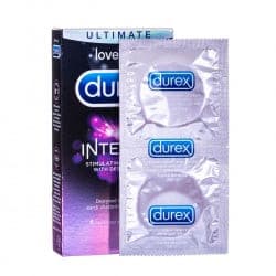 Intense Ribbed & Dotted Condoms 12 Pack