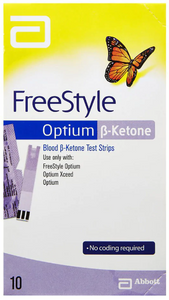 FreeStyle Optium keytone 10 strips