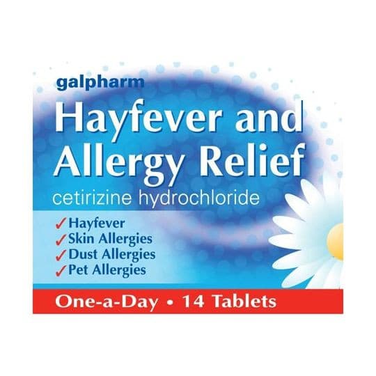 Galpharm Hayfever and Allergy Relief Tablets