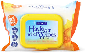 Hayfever Relief Wipes.