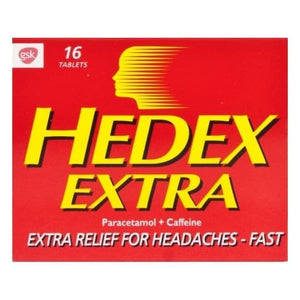 Hedex Extra Tablets 16s.